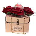 EADDEM Light-Up Proverbs 31 Floral Purse Box / Arreglo con Luces