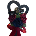 EADDEM Vintage Truck Christian Floral Arrangement / Arreglo de Rosas con Camioneta Clásica