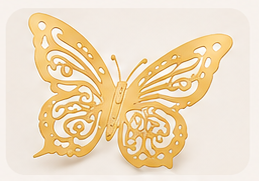 Butterfly & Blooms Chocolate Keepsake Gift Box | Cajita de Regalo con Chocolates y Rosa