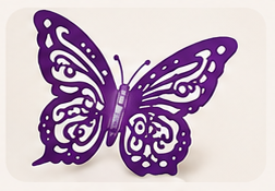 Butterfly & Blooms Chocolate Keepsake Gift Box | Cajita de Regalo con Chocolates y Rosa