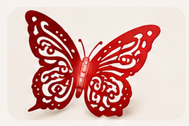 Butterfly & Blooms Chocolate Keepsake Gift Box | Cajita de Regalo con Chocolates y Rosa